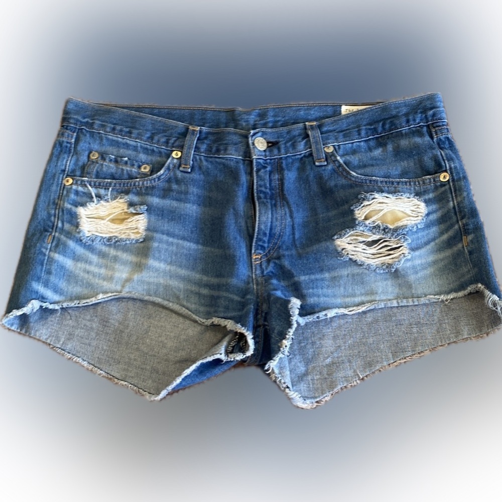 Rag And Bone The Cutoff Denim Shorts In Freeport